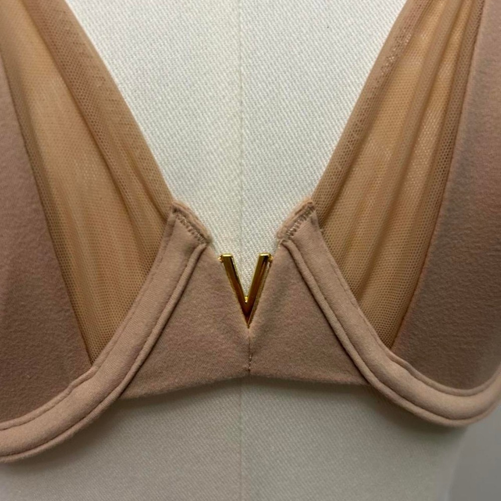 Victoria's Secret nude unlined perfect coverage bra size 32DD